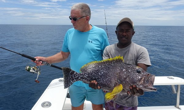 kanic délky 68 cm ulovený na jig