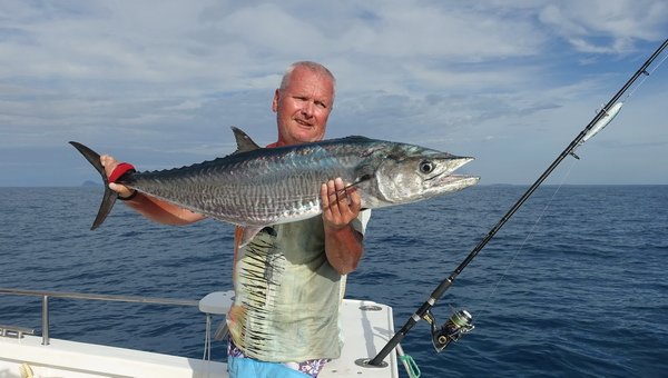 makrela Commersonova 115 cm ulovená na jerk