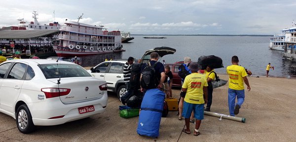 Manaus, ricni pristav na Rio Negro