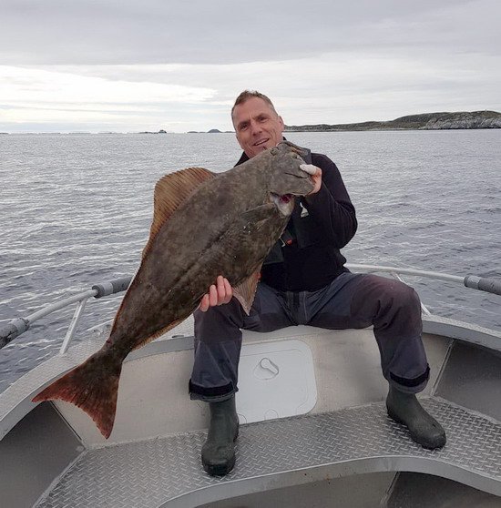 Halibut 102 cm a 11 kg Halibut 102 cm a 11 kg
