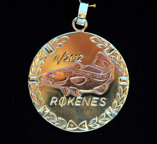 Rokenes - medaile pro nejlepsiho rybare 2012