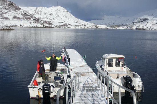 Molnarodden v breznu - slunce mezi snehovymi prehankami Molnarodden v breznu - slunce mezi snehovymi prehankami