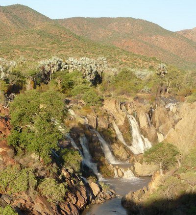 vodopady Epupa na rece Kunene