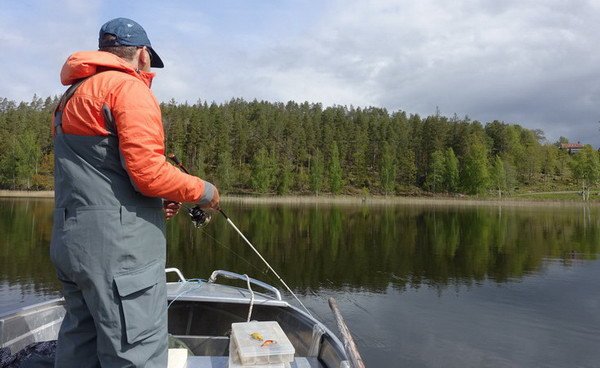 privlac u pritoku do jezera Bjorkern privlac u pritoku do jezera Bjorkern